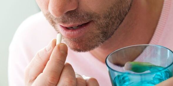 Assunzione di farmaci per la prostatite