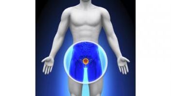 Prostatite in un uomo