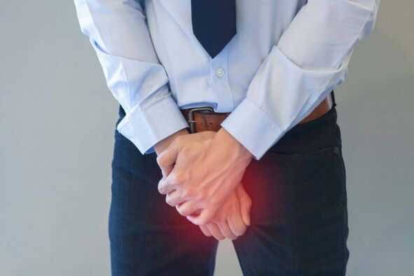Dolore all'inguine nella prostatite acuta