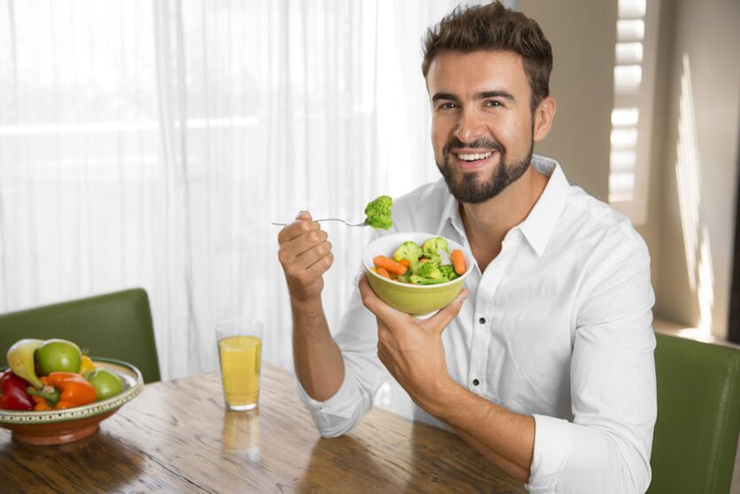 Una corretta alimentazione nella prostatite negli uomini