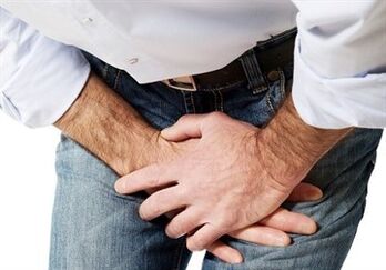 Il dolore al perineo è un segno di prostatite cronica